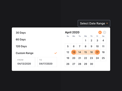 Date Range Picker calendar date picker date range picker