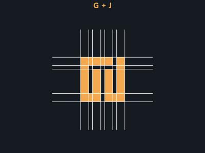 GJ Monogram Logo