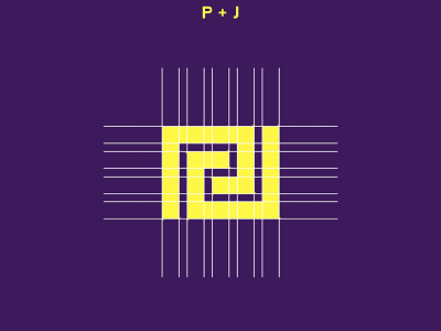 PJ Ambigram Logo