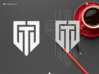 GTG Monogram Logo branding graphic design icon identity letter logo logo design logotype monogram monogram logo