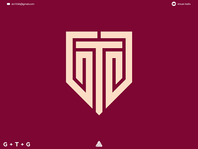 GTG Monogram Logo branding graphic design icon identity letter logo logo design logotype monogram monogram logo