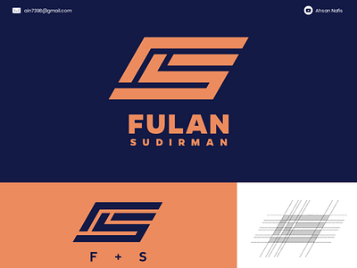 FS Monogram Logo branding graphic design icon identity letter logo logo design logotype monogram monogram logo