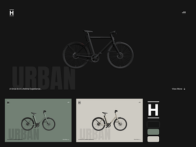 Hero Cycles UI Redesign product