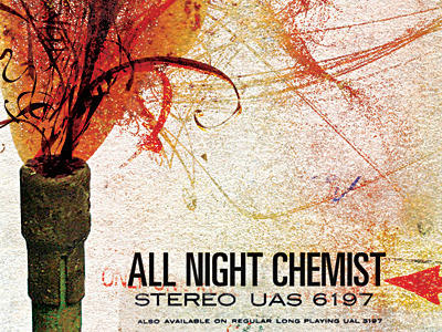 All Night Chemist cd packaging illustration