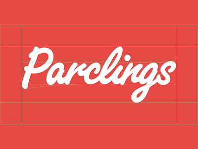 Parclings brandmark font freestyle script type typemark