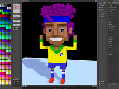 Voxel dude