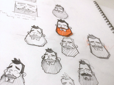 Some WIP avatar sketching avatar beard sketch sketch book sketchbook sketching
