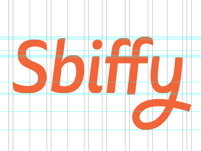 Sbiffy wordmark logo logotype sbiffy spiffy tisa sans wordmark
