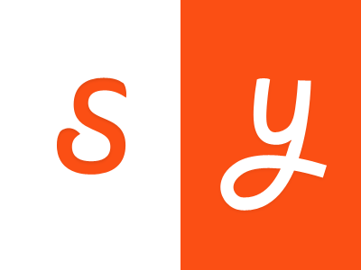 S or Y? font icon letter letterform text type