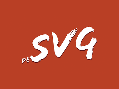 deSVG logo ui