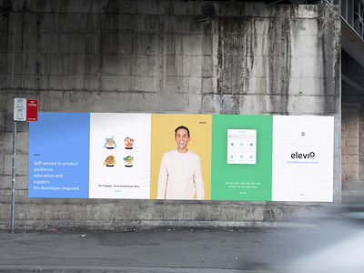 Elevio Posters concept elevio mockup posters street world