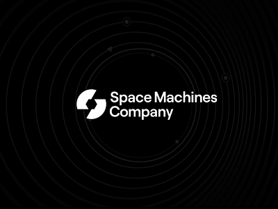 Space Machines Company Logo earth economy frontier infrastructure logistics logo machines moon orbit space