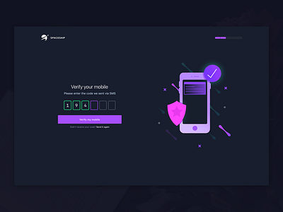 Spaceship - Signup Process