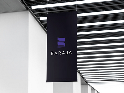 Baraja Logo Banner baraja car dark hero light logo poster purple scanning spectrum wavelength