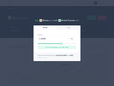 Lightswap Exchange Modal coin crypto currency exchange finance graph green lightswap reports simple trade wallet