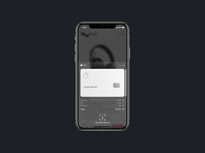 DailyUI 002 - Checkout apple apple card apple pay bank card banking card checkout dailyui dailyui 002 pay payment transaction visa wallet