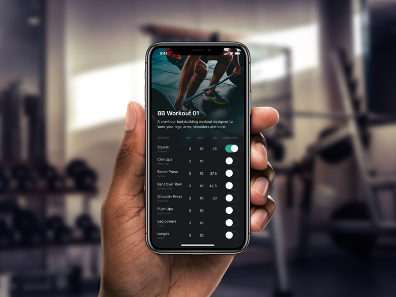 Gym tracker