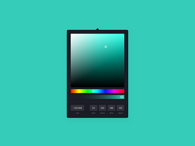 DailyUI 060 - Colour Picker colour colour palette colour picker colourful colours dailyui dailyui 060 gradient hex palette picker rgb swatch