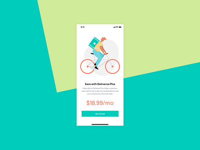 DailyUI 030 - Pricing app dailyui dailyui 030 deliver delivery delivery app delivery service pricing pricing page pricing plan pricing plans pricing table