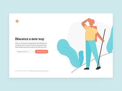 DailyUI 048 - Coming Soon coming soon coming soon page coming soon template dailyui dailyui 048 signup signup form signup page signup screen waitlist