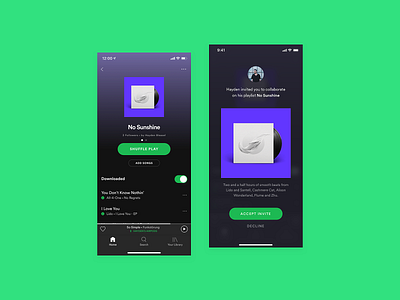 DailyUI 078 - Pending Invitation