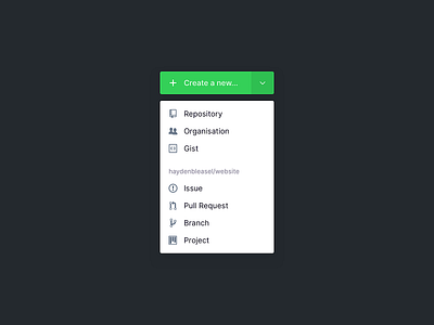 DailyUI 090 - Create New