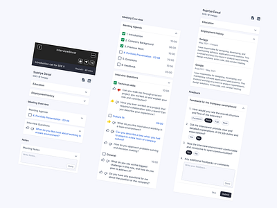 Zoom Marketplace App active state cards clean collapsible cards cta dropdown form input field interview marketplace minimal product design simple text field thumbs up ui ux design zoom