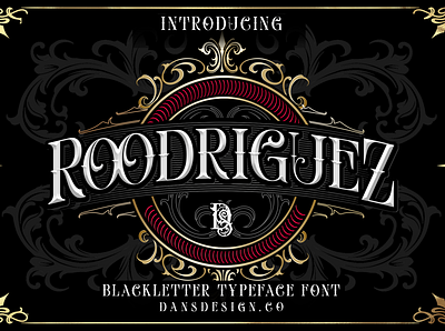 ROODRIGUES FONT BY DANSDESIGN graffiti