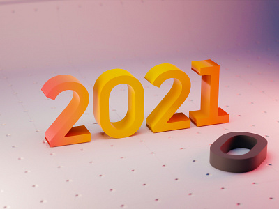 2021 2021 3d 3d blender design illustration minimal