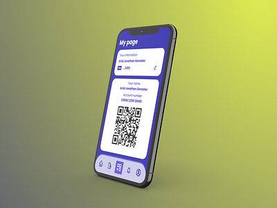 Payment App app cashless dailyui design figma icon ios payment payment app qrcode ui
