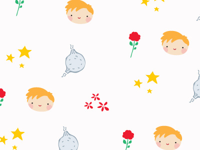 Le Petit Prince flower le petit prince stars
