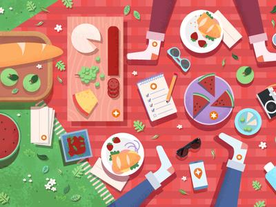 Summer time! by Champa on Dribbble