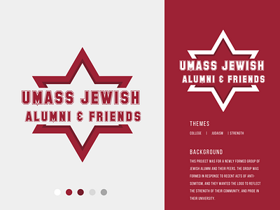 University Alumni Group Logo alumni branding college jewish logo organization university