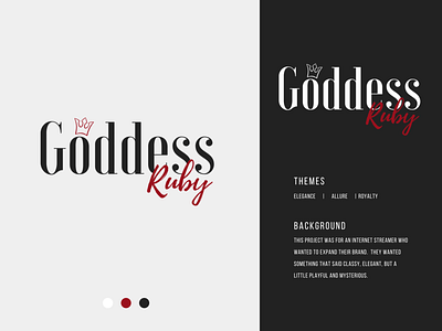 Internet Personality Brand Logo gems gemstone goddess logo design royalty streamer streamerlogo