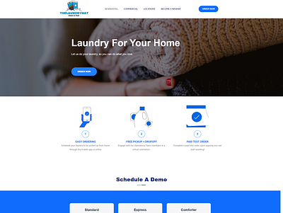 The Laundrymat design design plus dry cleaning graphic design illustration laundromat logo small business storyboarding ui ux wireframe yasin shaikh