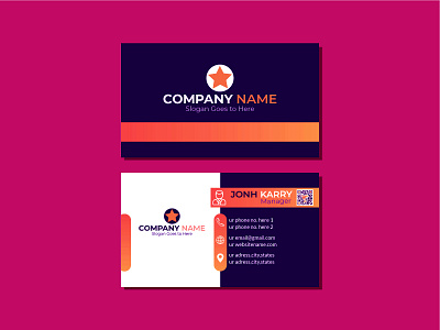 Corporate Business Card big sale brand branding business clean clear colorful corporate creative elegant gr code magnetic media modern offer personal print print ready print template publish