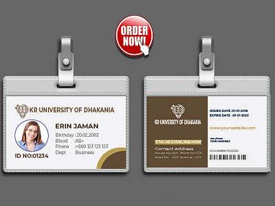 Corporate ID Card Design