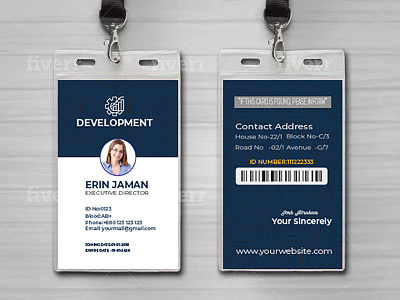 Corporate ID Cord Design badge business card cards clients company corporate corporate card doctors medical employee badges template free id card template id id badge printing service id badges template id business card id card design id card template id cards samples id kit international id card