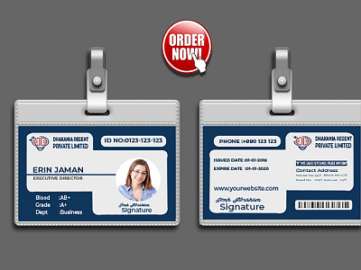 Modern ID Card Design badge business card cards clients company corporate corporate card doctors medical employee badges template free id card template id id badge printing service id badges template id business card id card design id card template id cards samples id kit international id card