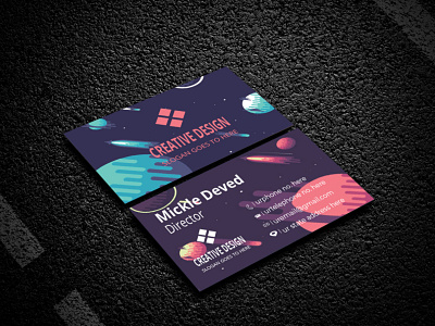 Stylist Business Card beautician beauty blue business card business cards classic corporate cosmetics cosmetologist decorative design fashion fuchsia hair hairdresser lounge model nail orange