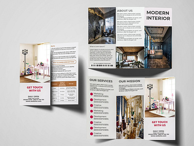 Modern Tri fold Brochure Design