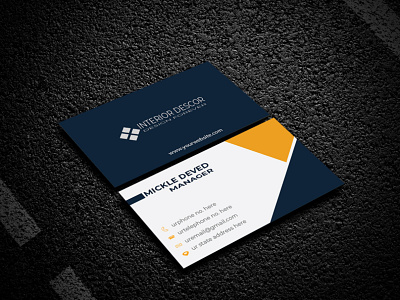 Corporate Business Card Design business business card colorful corporate corporate business card design creative design modern multipurpose print ready