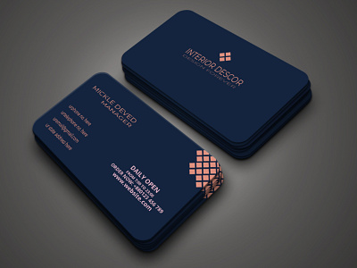 Corporate Business Card Design branding business business card card corporate creative design modern multipurpose print ready