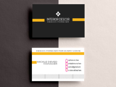 Corporate Business Card Design