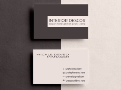 Corporate Business Card Design branding business business card card corporate creative design modern multipurpose print ready