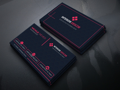 Corporate Business Card Design branding business business card card clean corporate creative modern multipurpose print ready