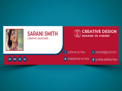 Email signature design