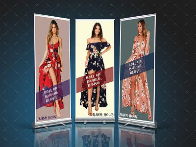 Roll UP Banner Design advertising banners booth business commercial communication design event exhibition fair