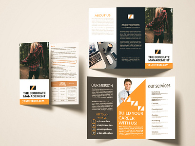 Corporate Trifold Brochure Design