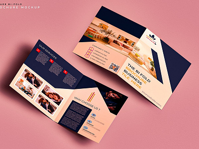Corporate Bi Fold Brochure  Design